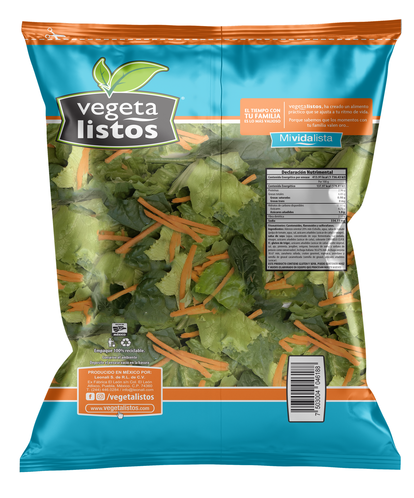 Ensalada Oriental (300g)(caja con 12 pzas)