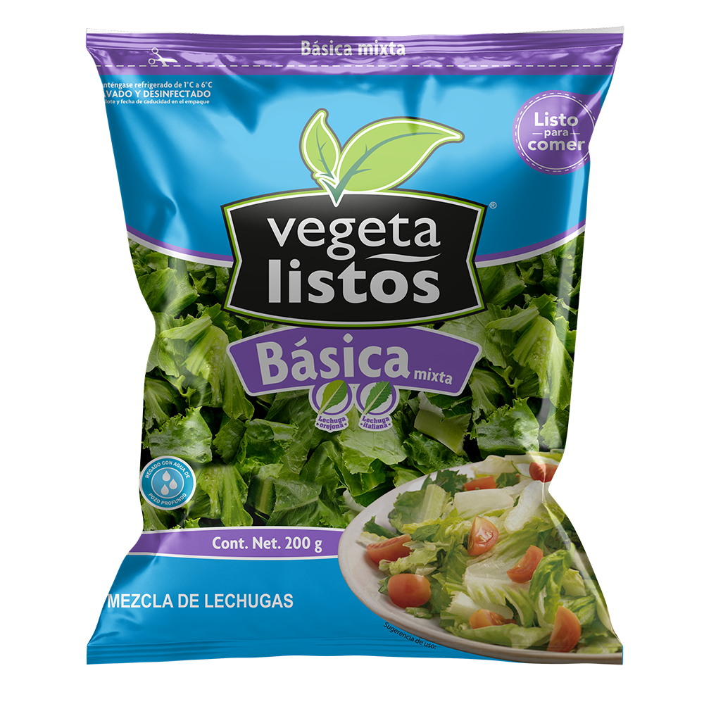 Ensalada Basica Mixta (200g)(caja con 12 pzas)