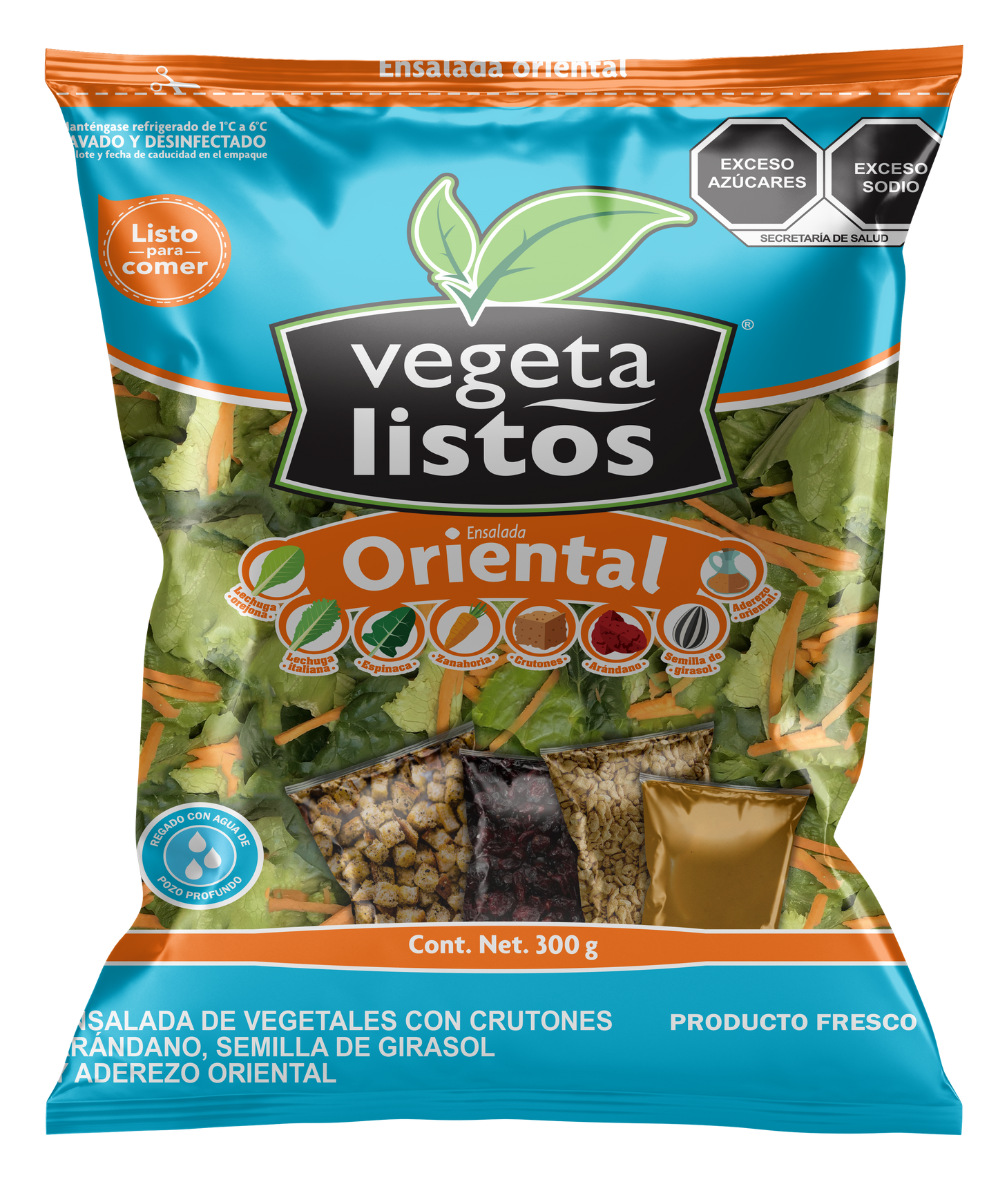 Ensalada Oriental (300g)(caja con 12 pzas)