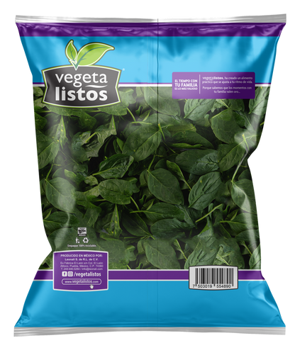 Espinaca Baby (250g) (caja de 10 pzas)