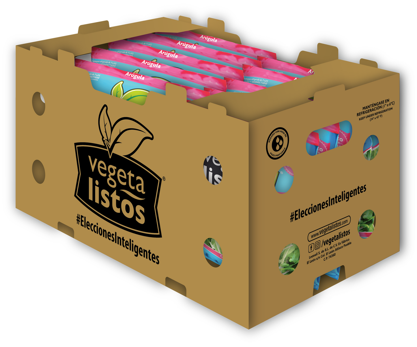 SF Arugula (120g)(caja con 8 pzas)