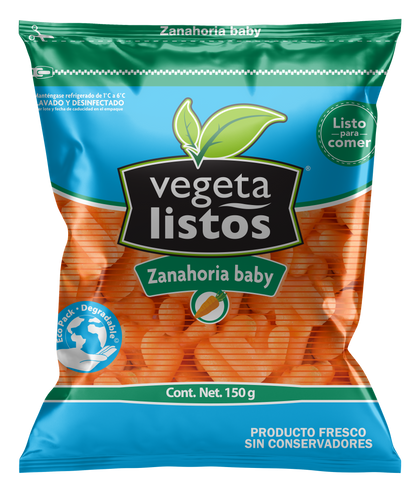Zanahoria Baby (150g)( caja con 6 pzas)