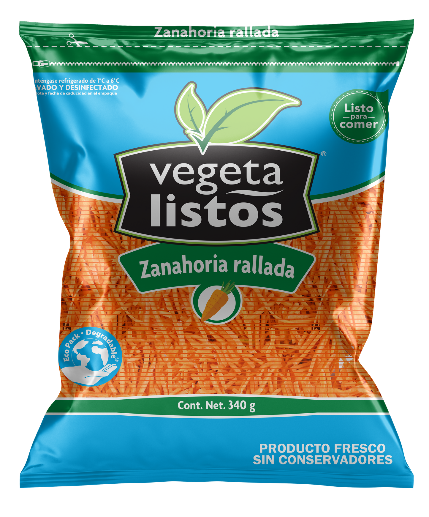 Zanahoria Rallada (340g)(caja con 10 pzas)